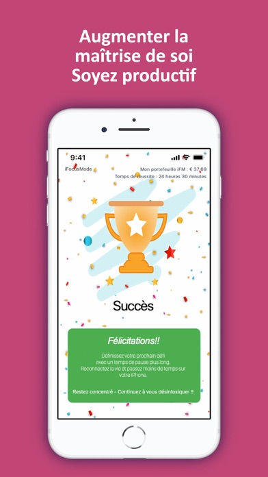 Screenshot #2 pour Restez concentré - IFocusMode