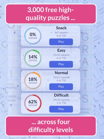 Pure Crosswords: Daily Puzzlesのおすすめ画像2