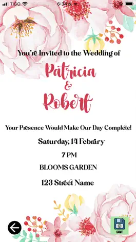 Game screenshot Invitation maker hack