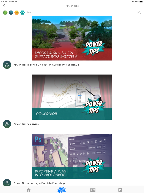Land F/X iPad screenshot 1 - Productivity app