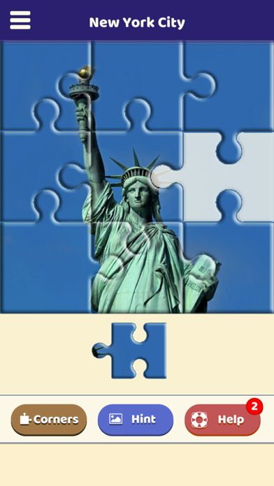 New York City Puzzle Screenshot