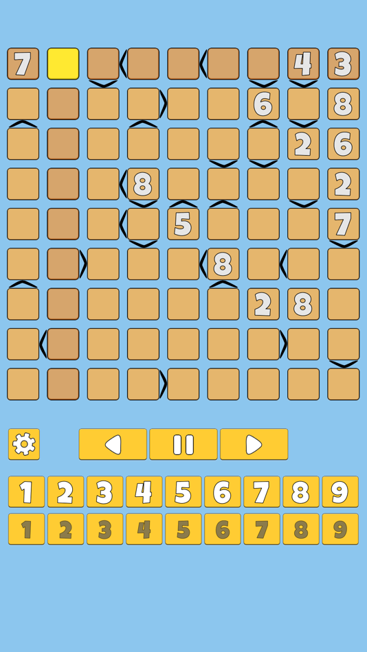 #6. Futoshiki Puzzle Game (iOS) 由: KEREM BAYDOGAN