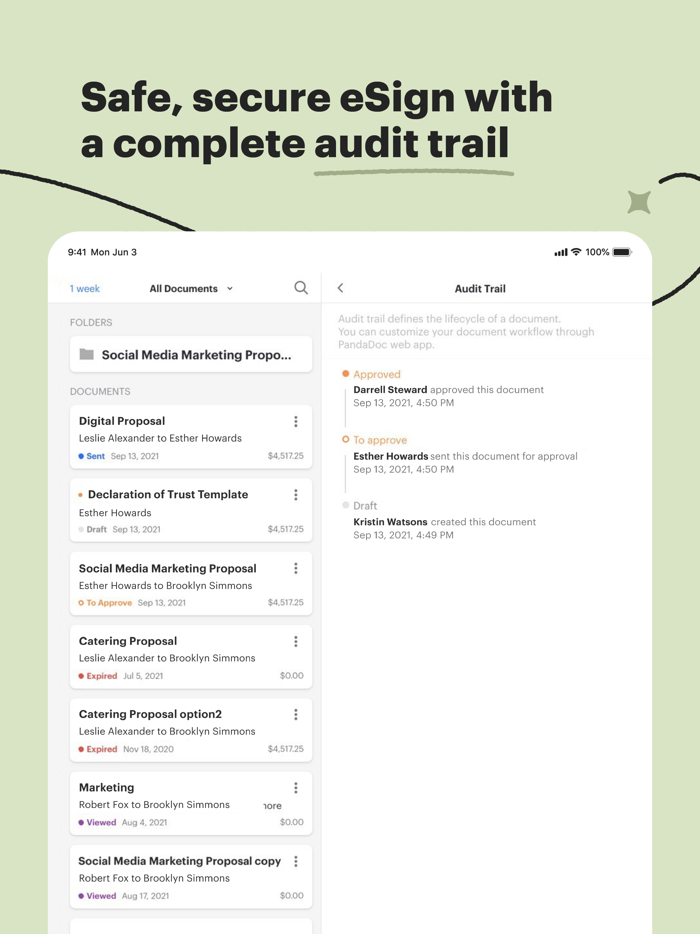 PandaDoc - Create and Send docs