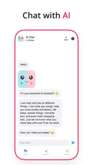 ai chat: chatbot assistant iphone screenshot 2