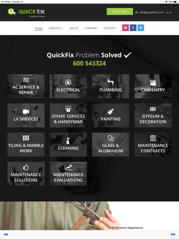 Screenshot #4 pour Quick Fix, Facility Management