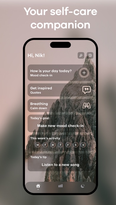 PeacefulAi: Wellbeing Coach Screenshot