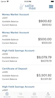 sallie mae® banking iphone screenshot 2