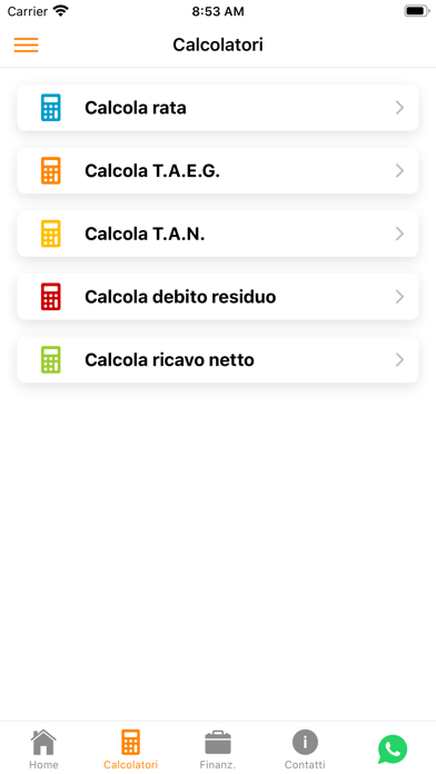 Calcola Prestito Screenshot