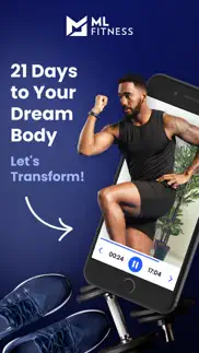 ml.fitness workout for women iphone screenshot 1