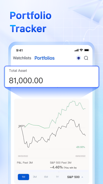 Stock Screener, Tracker, Alert Screenshot