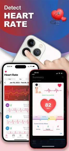 Game screenshot HealthSense:Heart Rate Monitor apk