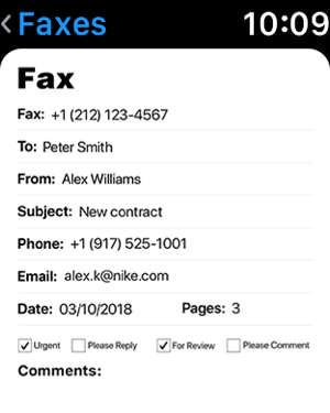‎iFax App Send Fax From iPhone Screenshot
