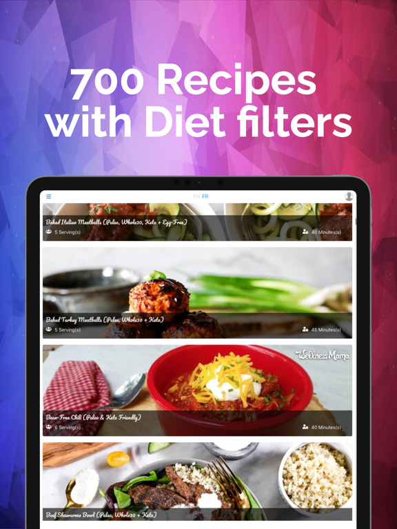 Screenshot #6 pour MyKeto Recipe & Diet Tracker