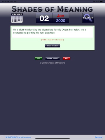 Shades of Meaning app screenshot 2
