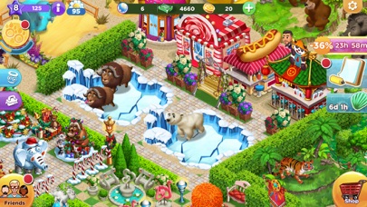 ドリーム動物園：動物のファミリー & 農場経営 screenshot1