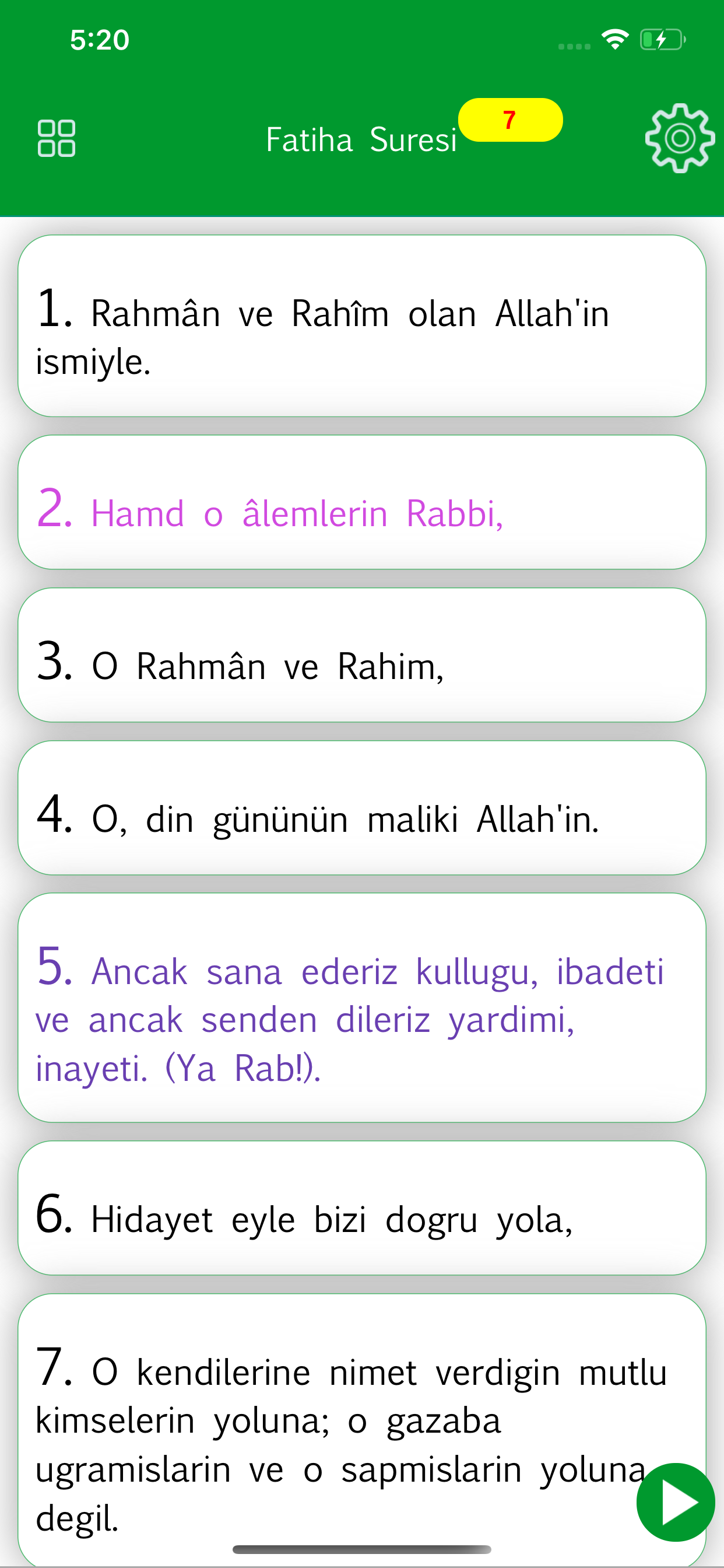 Turkish Quran - Holy Qu'ran