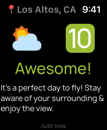 AURA - Smart Weather for Drone