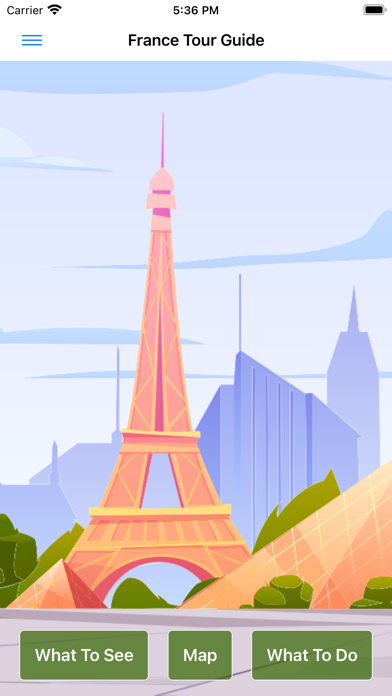 Tour Guide France Screenshot