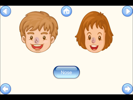 My Body Parts Learning iPad screenshot