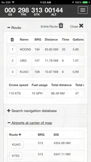 SkyCharts XC EFB screenshot 4