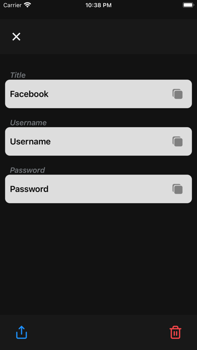 Safe-Locker Screenshot