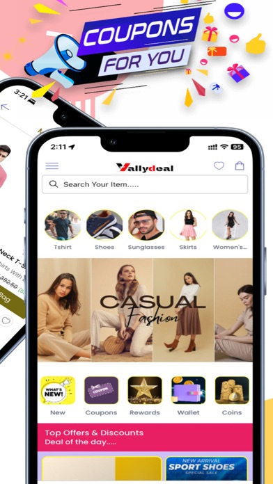 Vallydeal-Online Shopping App Screenshot