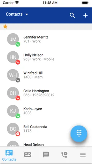 805VoIP Softphone screenshot 1
