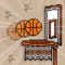 Retro BasketBall is a great game for your iPhone high score and a three medal system to reward performance