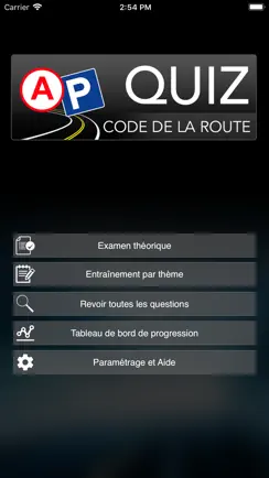 Quiz Code de la Route iPhone image 1