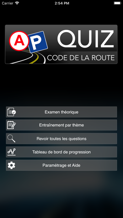 Screenshot #1 pour Quiz Code de la Route