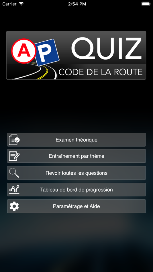 Quiz Code de la Route - 1.6 - (iOS)