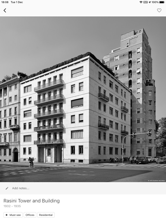 Pure Milano iPad screenshot 2 - Travel app