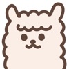 cute alpaca sticker