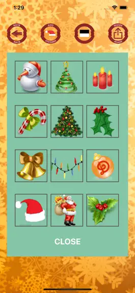 Game screenshot Christmas - photo stickers apk