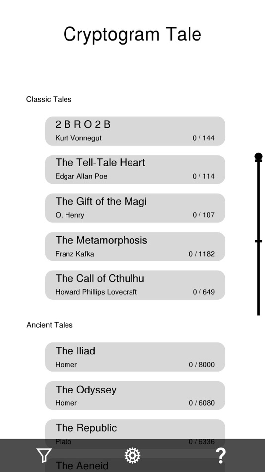 #3. Cryptogram Tale (iOS) 由: GammaLateral LLC