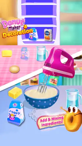 Game screenshot Sweet Donut Maker Cooking game hack