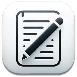 Notepad Menu Edition app icon