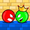 Red Hero Ball vs Green King icon