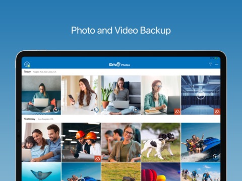 IDrive Photo Backupのおすすめ画像1
