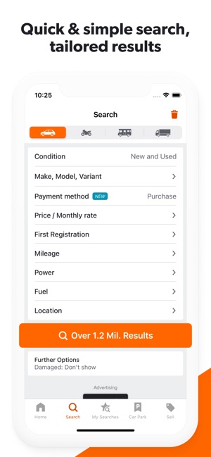 mobile.de - car market on the App Store