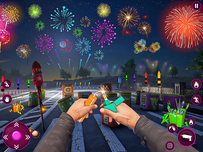 Fireworks Arcade Sim Game 2023