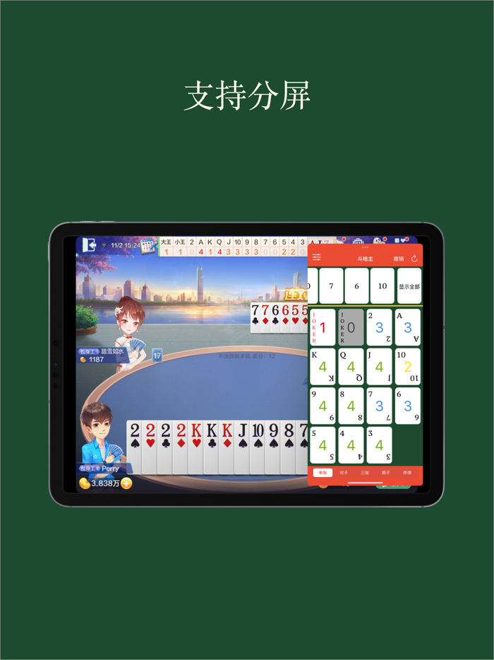 好用记牌器专业版 - 简单好用的斗地主记牌器，手动记牌神器