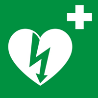AED map - defibrillators