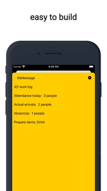 ReturnMessage screenshot-4