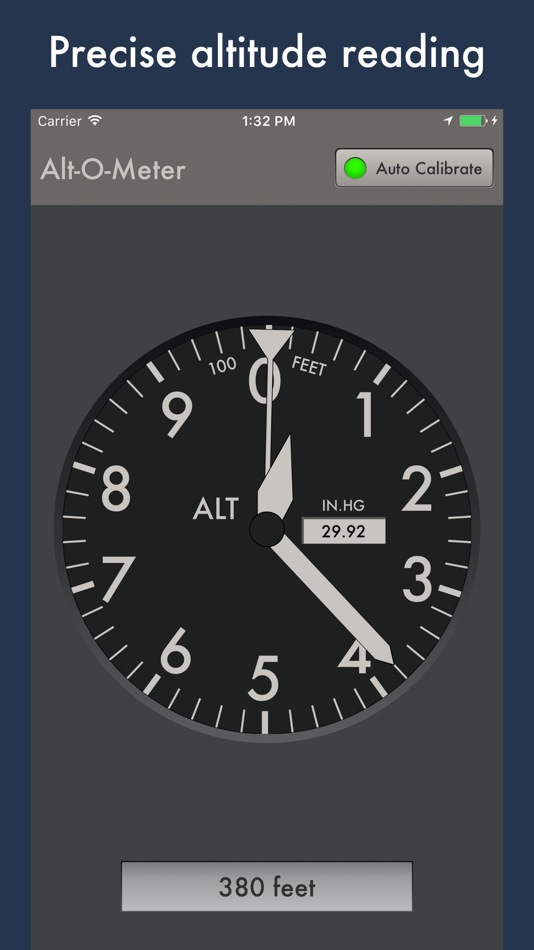 #1. Alt-O-Meter (iOS) 由: Joshua Hinman