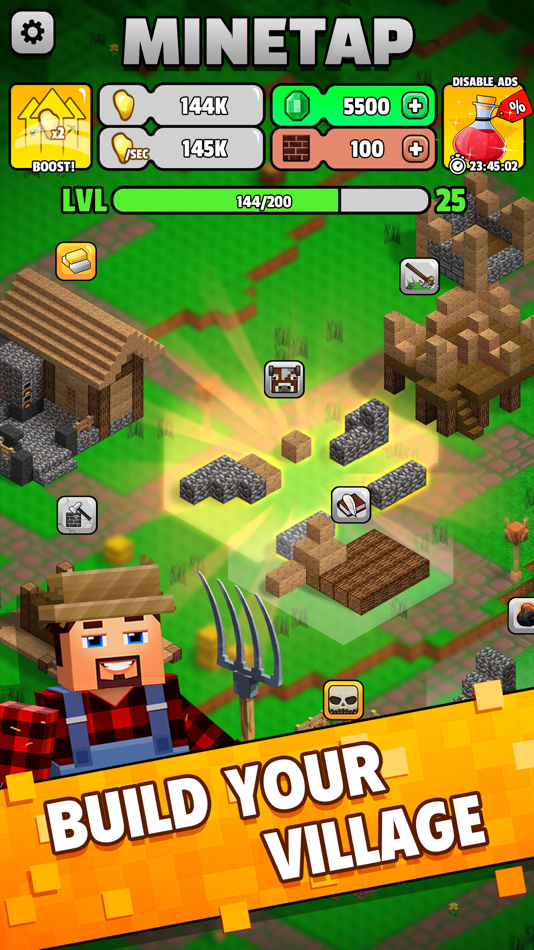 #6. Minetap: Merge-Idle RPG (iOS) 来自: Geeky House FZ-LLC