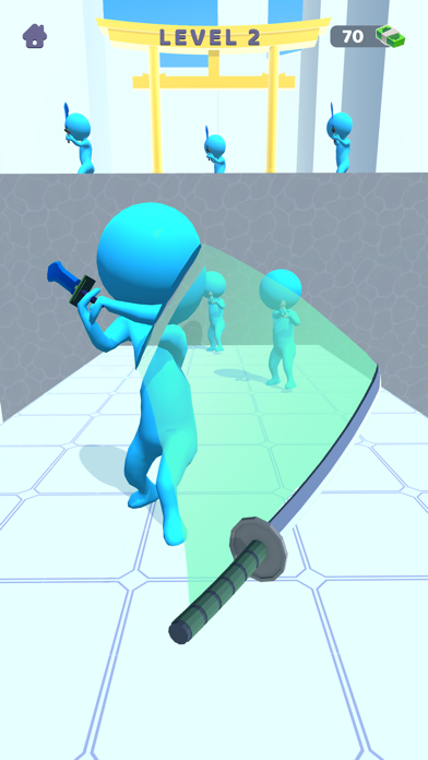 Sword Play! Ninja Slice Runner Screenshot