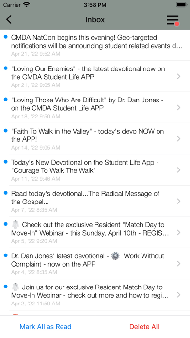 Screenshot #2 pour CMDA Student Life