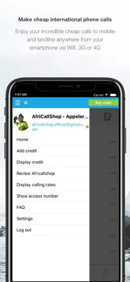 Game screenshot Africallshop - call Africa hack