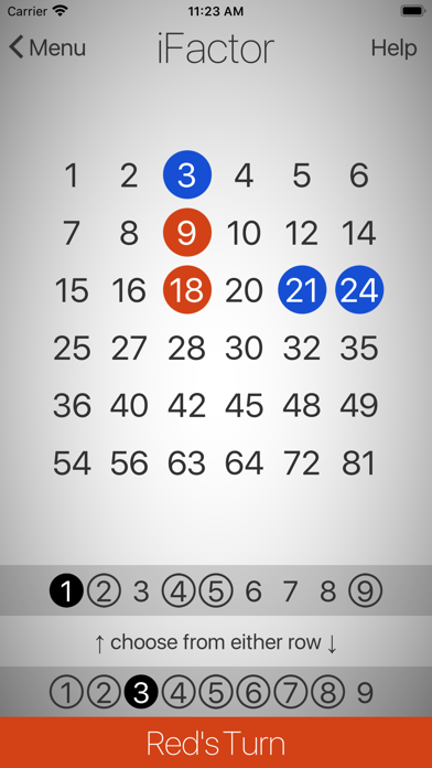 iFactor - Multiplication Game screenshot 1